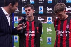 普利西奇：红牌后的防守太棒了 阿莱格里激发每个球员的最佳状态