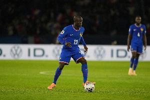 还能战！34岁坎特国家队送助攻数据完美，加盟沙特2年身价剩500万