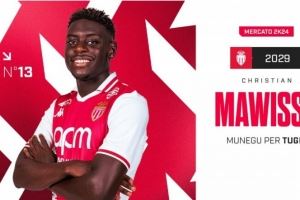  斯基拉：尤文关注摩纳哥20岁后卫马维萨